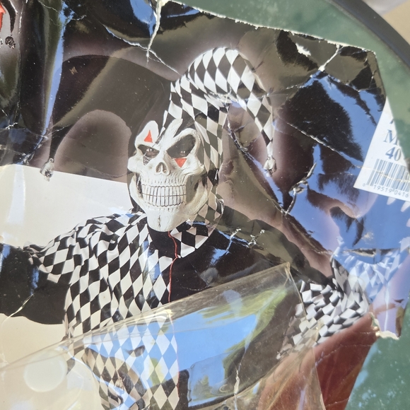 Evil Jester Mask Costume- Head Only! - Picture 2 of 11